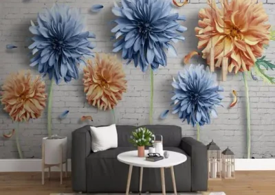 PHOTOMURALS FLOWERS
